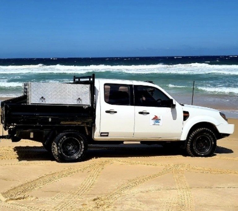 Peak Pump Services work ute